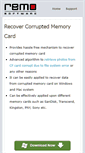 Mobile Screenshot of corruptedmemorycardrecovery.com